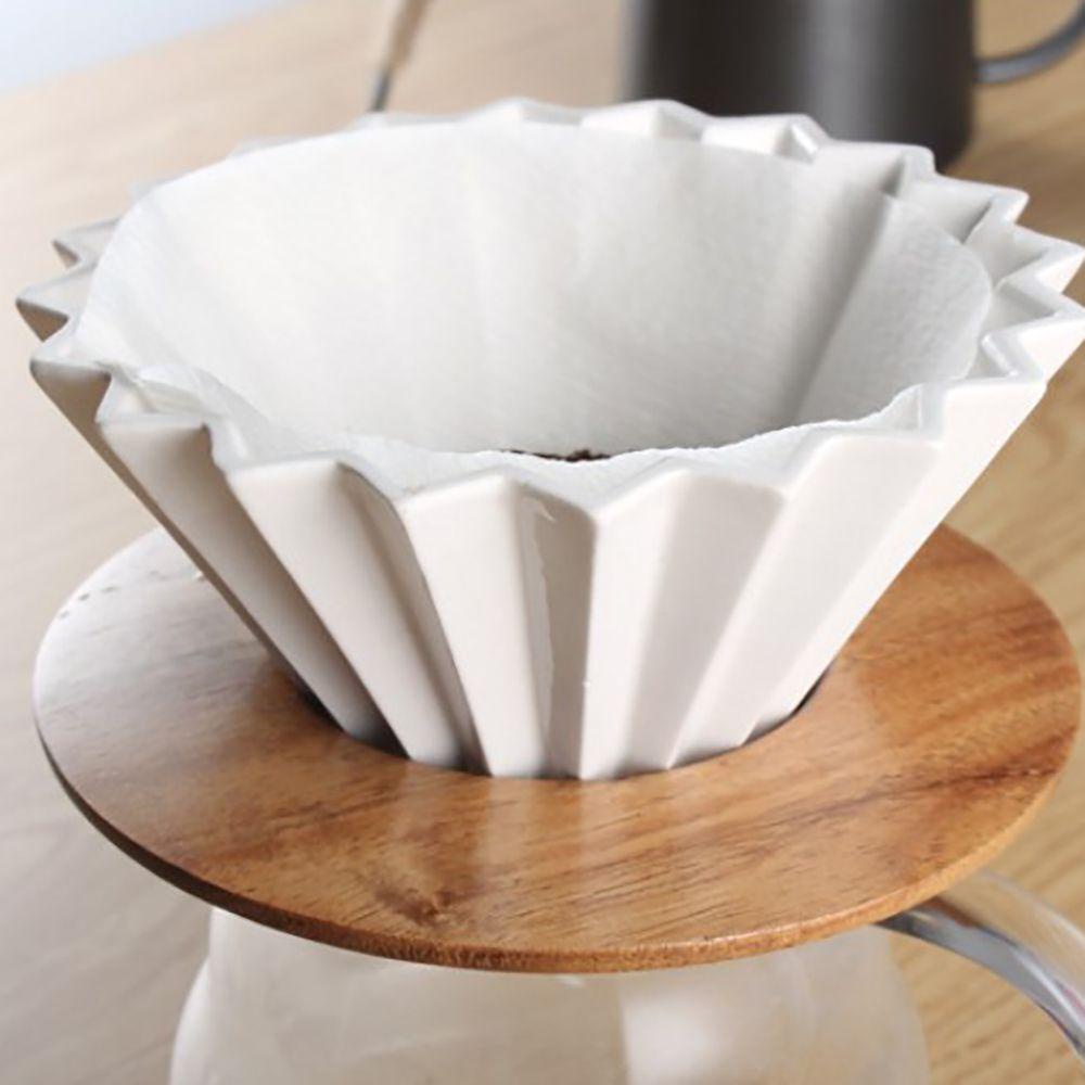 【 ELEGANT 】 Coffee Dripper 1pcs Alat Kopi Aksesoris Kopi Bentuk Kerucut Filter Paper Holder