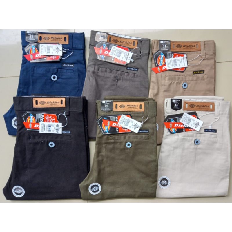 Celana Chino Panjang Pria Dickies Full Acc