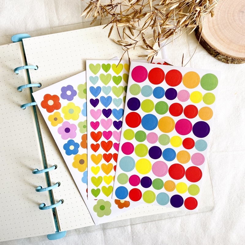 

Sticker rainbow untuk hias Scrapbook jurnal