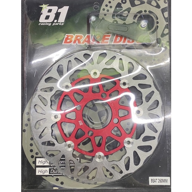 Piringan Cakram Disc 8.1 Racing Parts Disc Breake CNC Floting STANLESS 260mm Beat Vario 125 150 160 Scoopy Genio FOURSIX_46