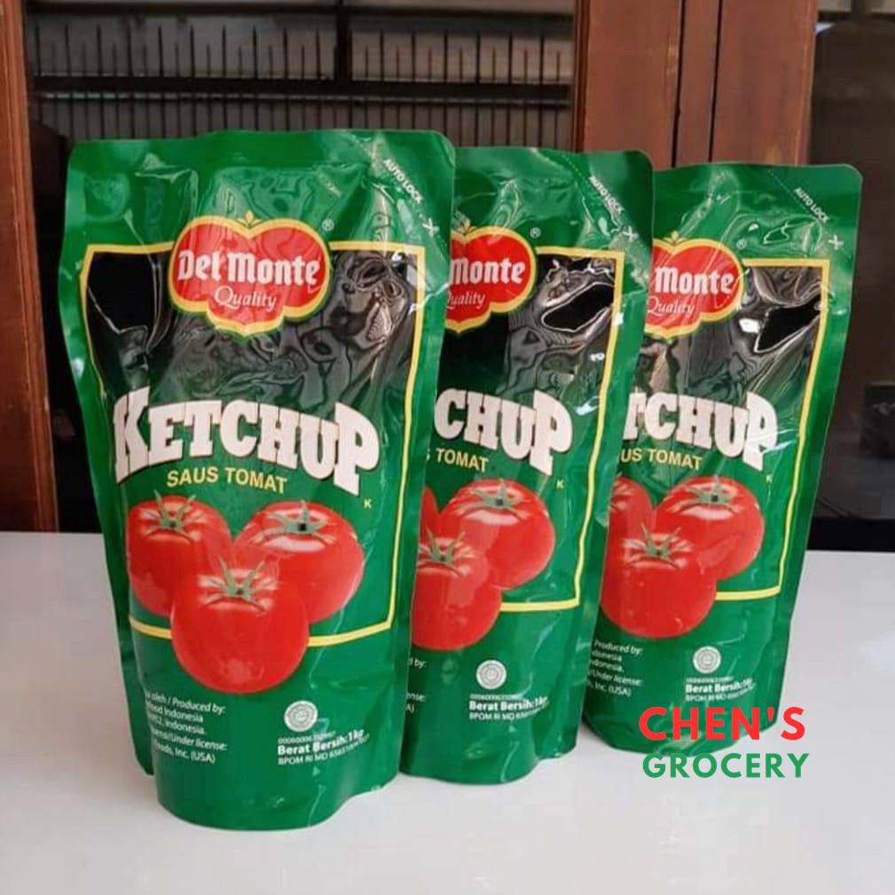 

DEL MONTE KETCHUP SAUS TOMAT POUCH 1kg