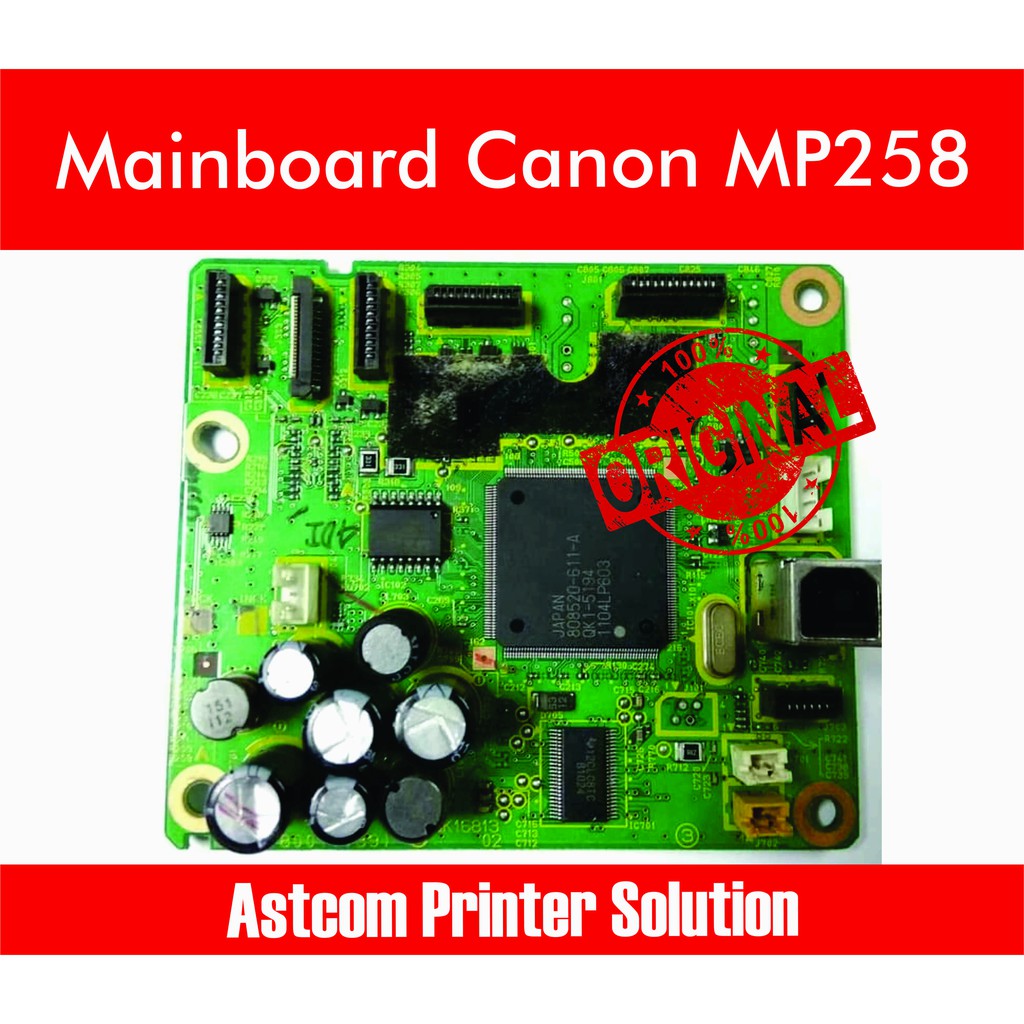 Mianboard board Printer Canon Pixma MP258 Pin 11 Original