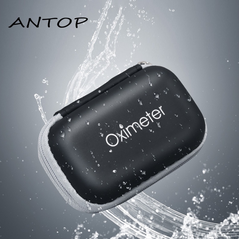 Tas Penyimpanan Oximeter (HANYA TAS AJA) - Pouch Case Casing Fingertip TANPA Oxymeter Oksimeter ANTOP