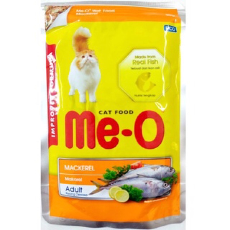 MeO Wet Food Makanan Basah Kucing Kecil dan Dewasa