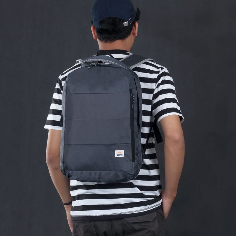 5 Warna - Tas Backpack Pria Terbaru | Tas Ransel Laptop Notebook 14 inc | Tas Kantor Kerja Original