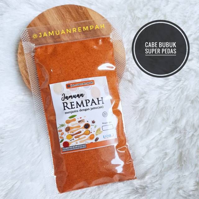 

Cabe Bubuk Super Pedas / Cabai / Hot Chili Powder