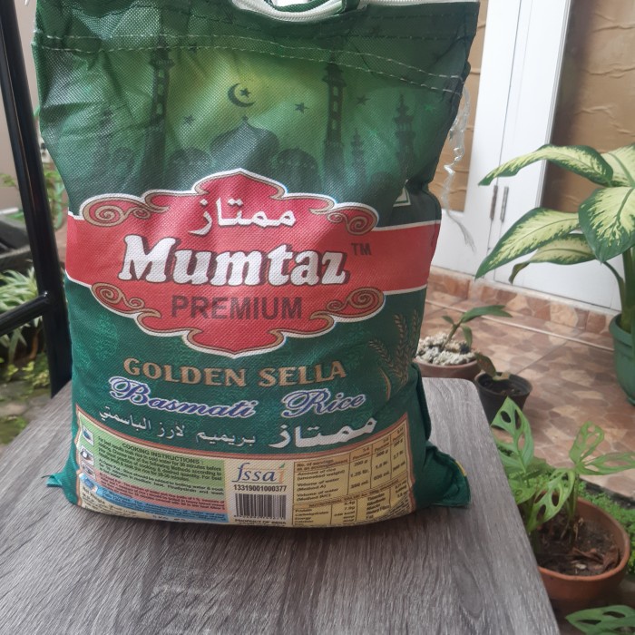 

gr011ttr Beras Basmati 5Kg Golden Sella Sv012Ss