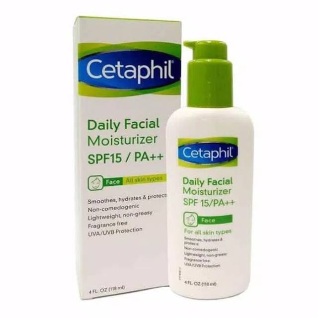 Jual Cetaphil daily facial moisturizer SPF 15 118 ml cetaphil face