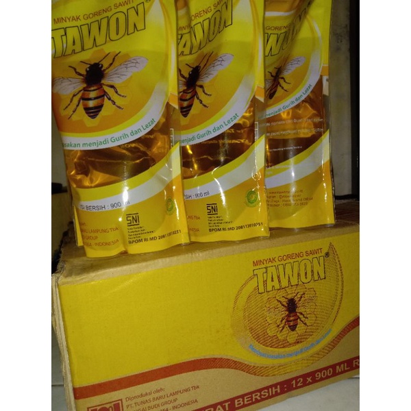 

MINYAK GORENG 1 dus MERK TAWON