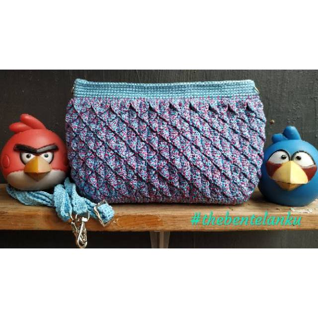 Tas Rajut Crocodile