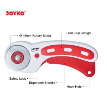 

Jualan Rotary Cutter Pemotong Putar Joyko Cur-507 Trendi