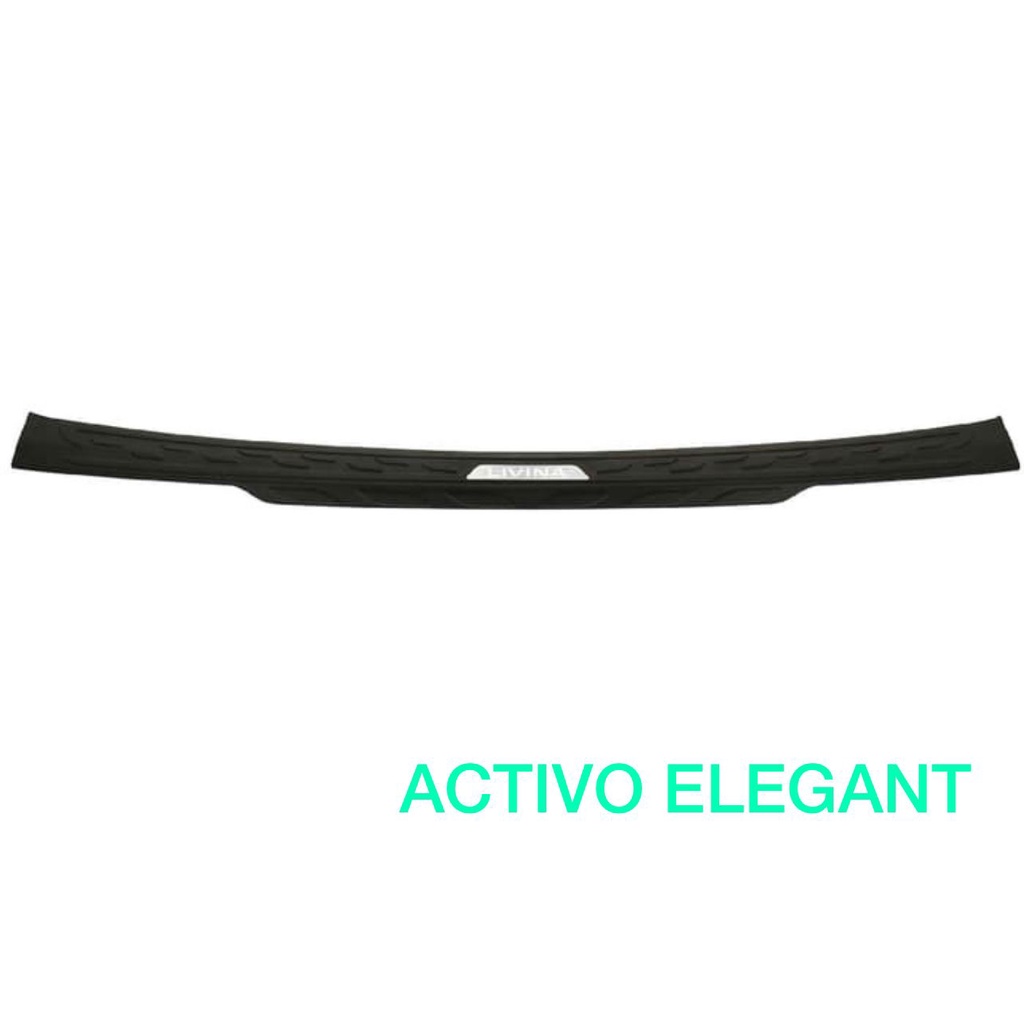 Sillplate Belakang Livina 2019 2022 Up Hitam Activo Sporty Elegant