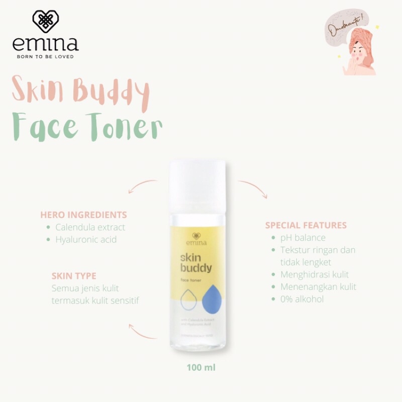 EMINA SKIN BUDDY FACE TONER
