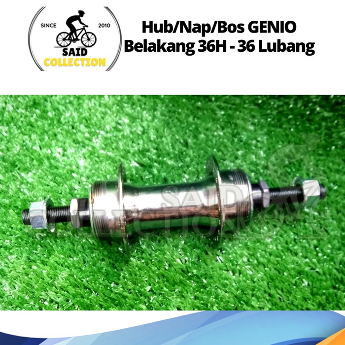 Hub Freehub Sepeda Belakang 36 lubang / 36 hole Silver