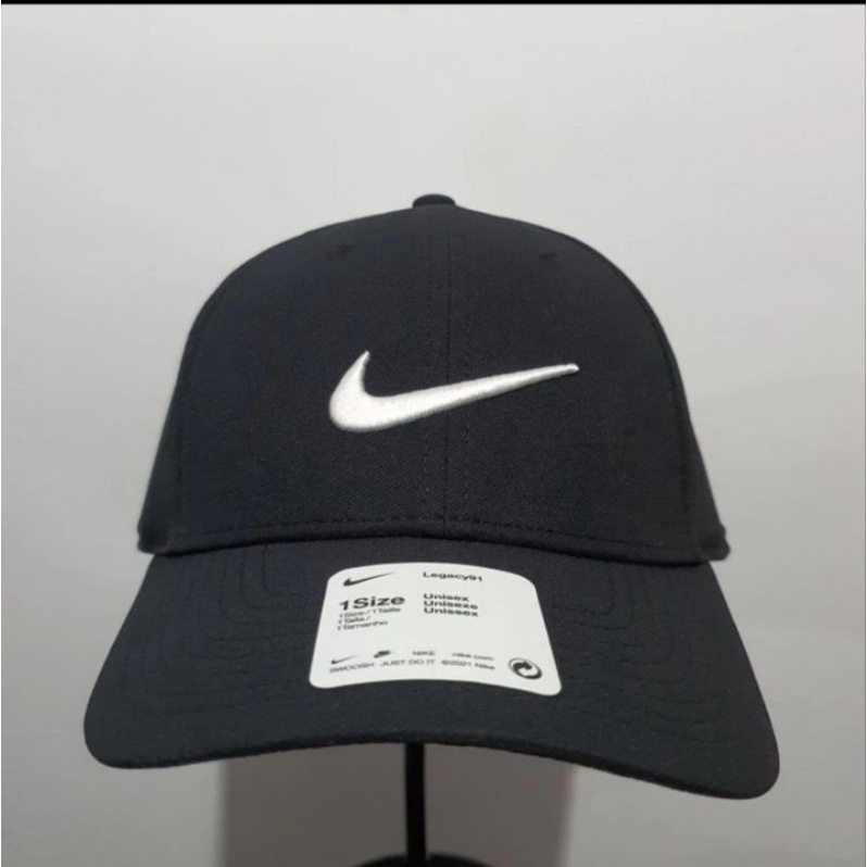 Original 100% Topi Nike Dri-Fit Legacy91 Cap CW6327-010 Adjustable Hat