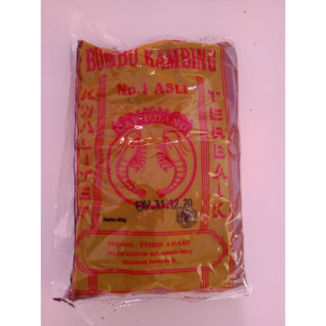 

BUMBU KAMBING CAP UDANG