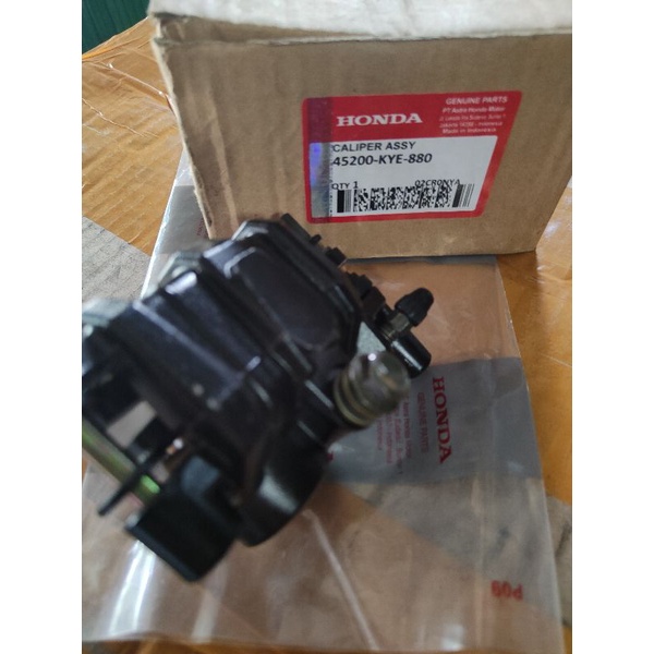 caliper cakram depan kepala babi + kampas assy Honda Megapro mono versa Tiger new cb150r