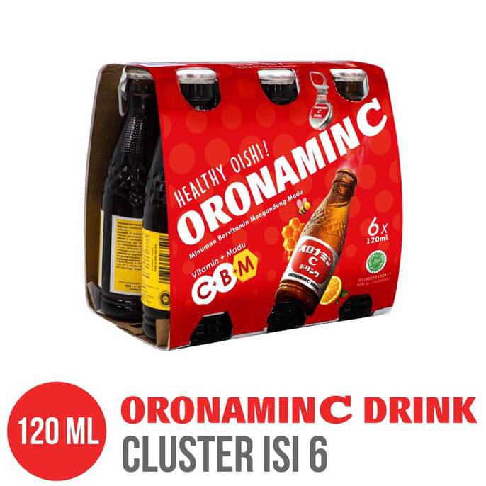 

SPECIAL!! ORONAMIN C DRINK 120 ml Cluster Pack isi 6 Botol