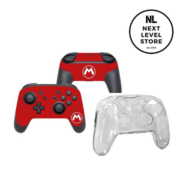 CRYSTAL CASE MIKA TRANSPARANT CLEAR NINTENDO SWITCH PRO CONTROLLER KJH