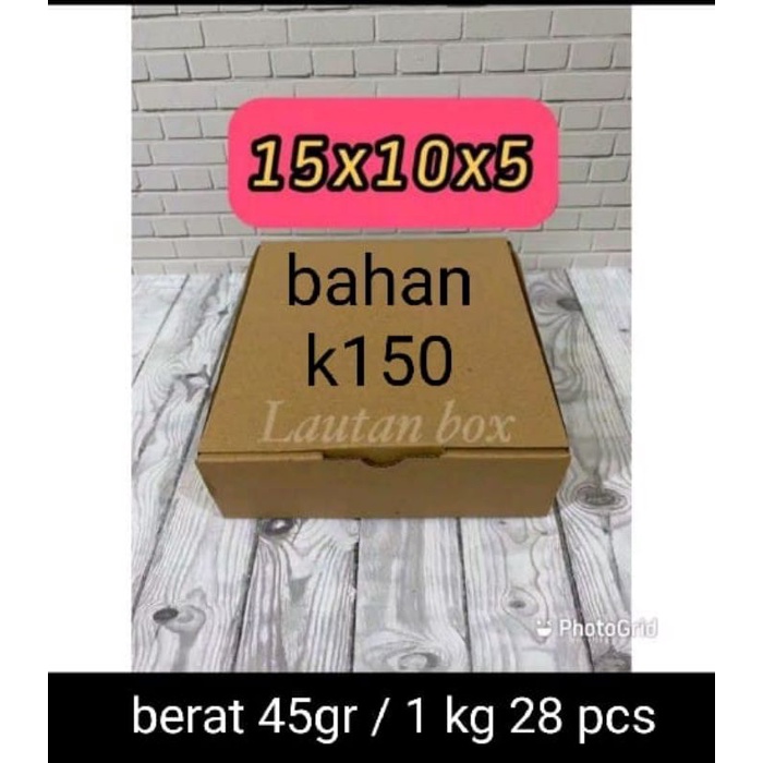 

dus 15x10x5 die cut kotak aksesoris hijab kue hampers murah