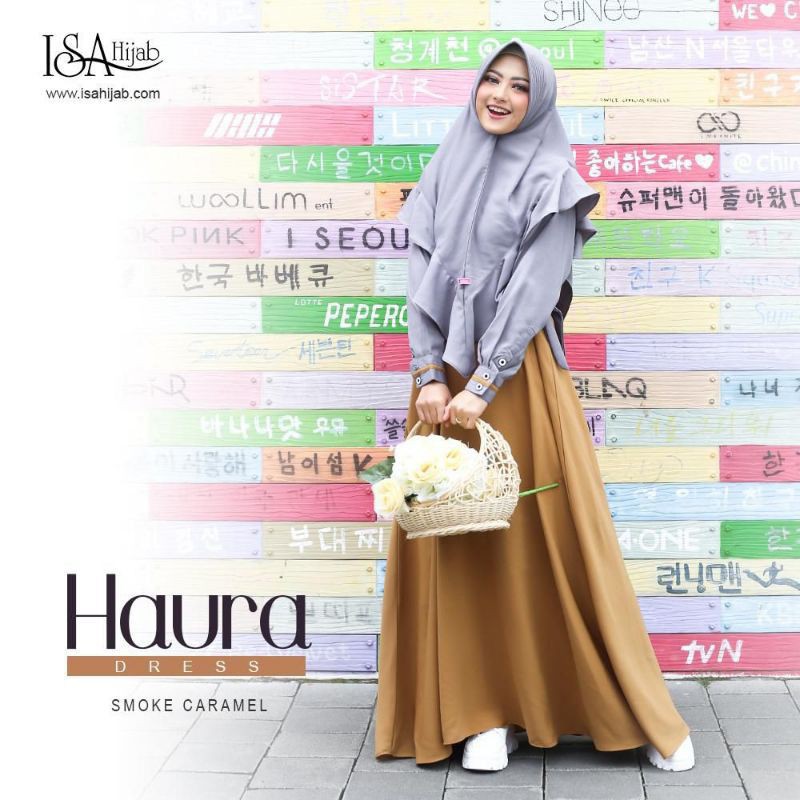 Haura Dress Original by ISA HIJAB