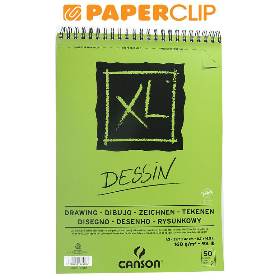 

SKETCHBOOK CANSON XL 160G A3 DRAWING 400039089CN