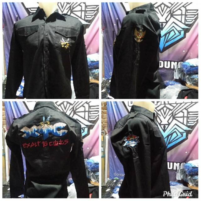 Kemeja xtc panjang hitam coitus