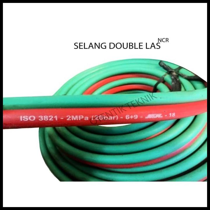 Ncr Selang Double 12 Meter - Selang Las Dobel Ncr 12M Original