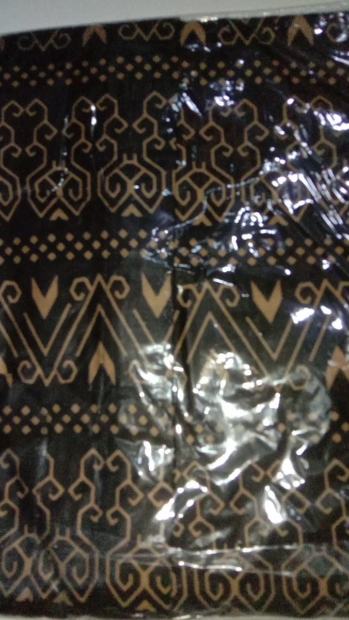 Size M L Xl Xxl Bswart Batik Hrb026 Kenongo Hem Batik Monochrome Semut Coklat Kemeja Batik Pria