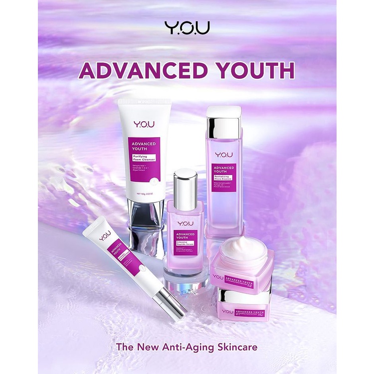 YOU Advanced Youth Series (Intensive Serum/Peptide Eye Cream/Ninght Cream/Foam Cleanser/Moist Essense)