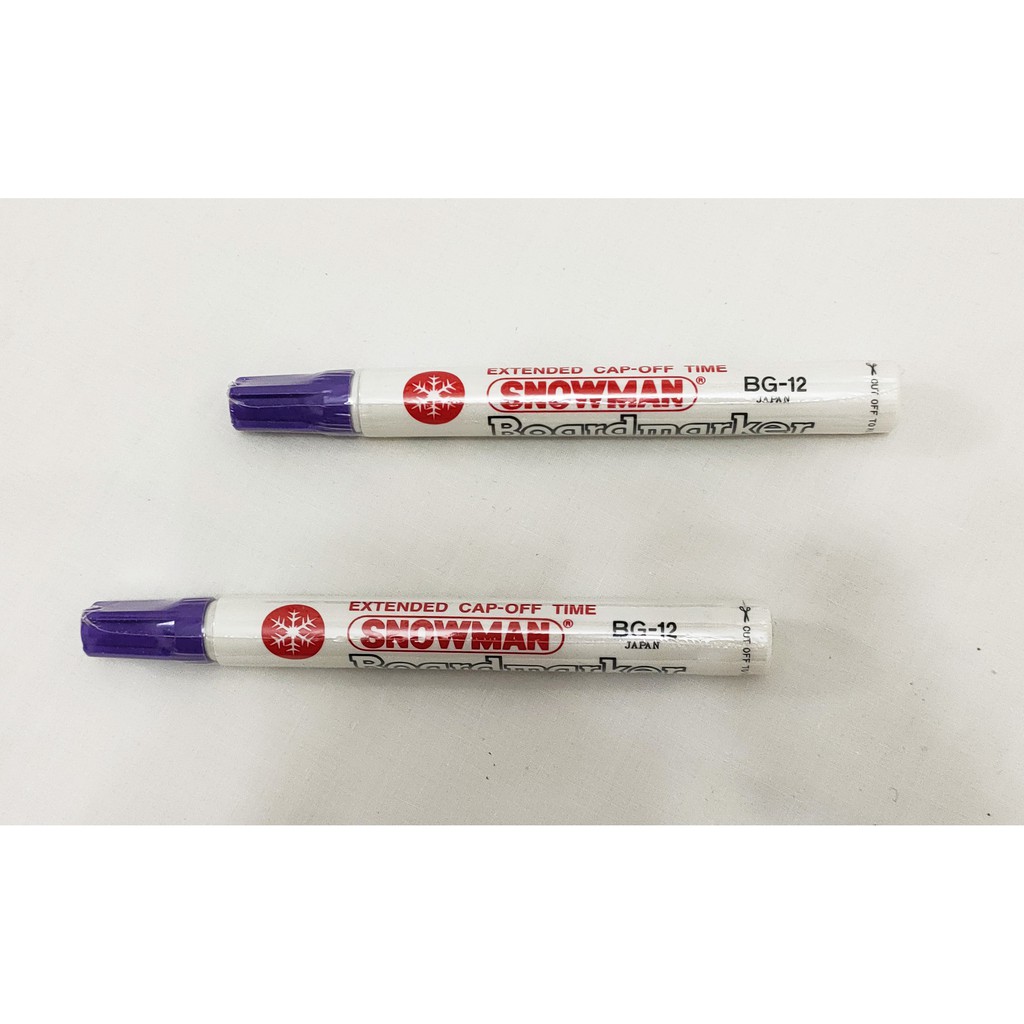 

SPIDOL SNOWMAN WHITE BOARD MARKER BG - 12 WARNA VIOLET