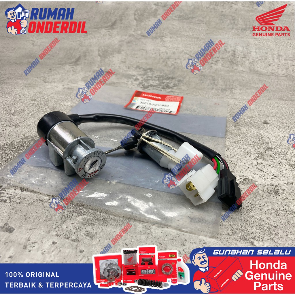 KUNCI KONTAK KEYSET SUPRA X SUPRA FIT 35010-KEV-650 ORIGINAL HONDA