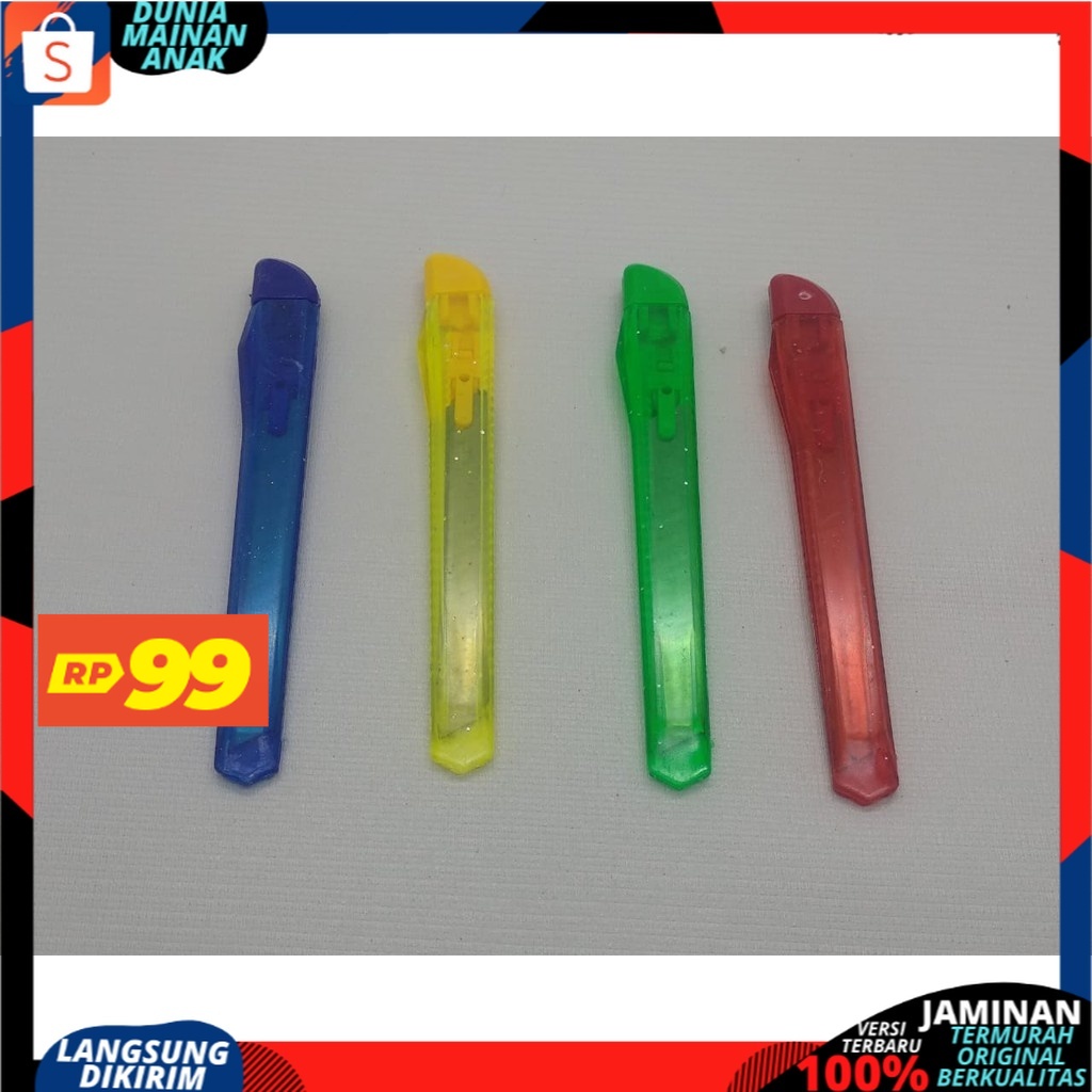 ( PROMO 99 ) Pisau Kater Kecil Cutter Mini Tajam Cutter Serbaguna 1Pc