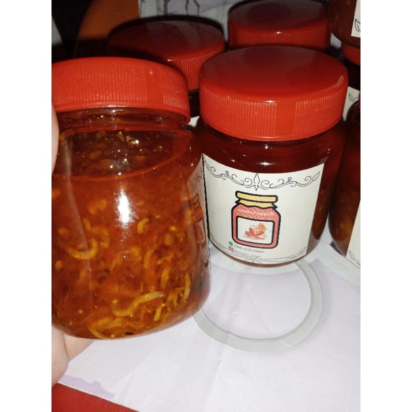 

Teri medan sambel merah / teri sambel nagih