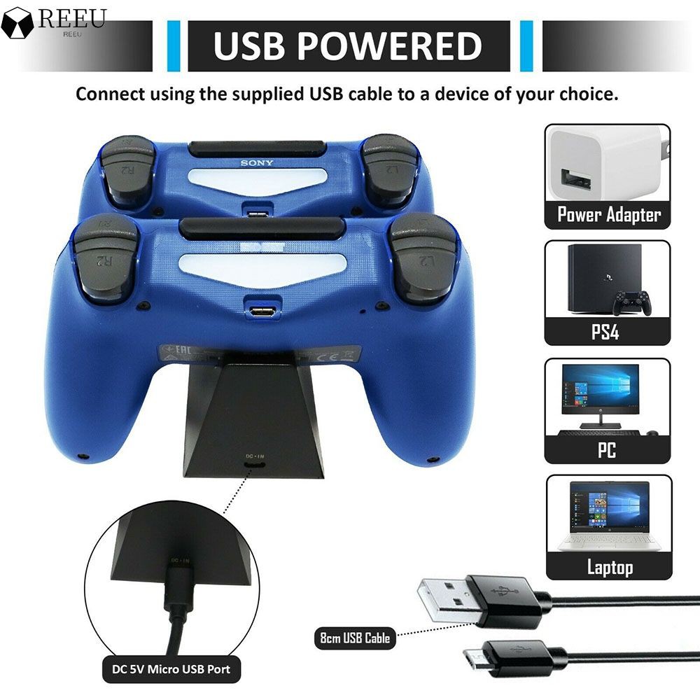 power a ps4 controller