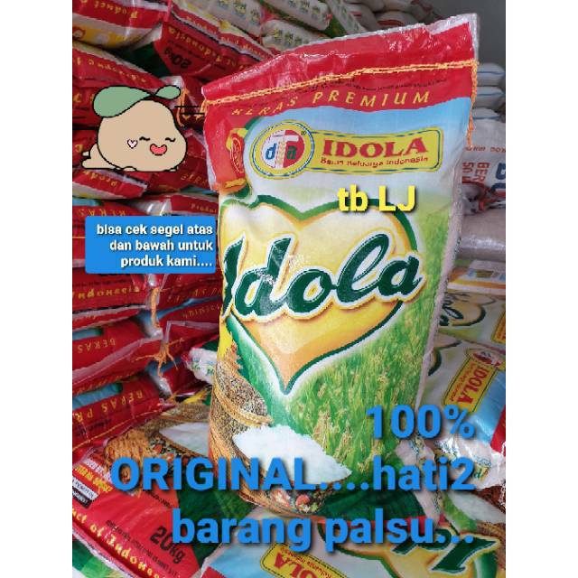 

BERAS IDOLA 5kg , 10kg , 20kg