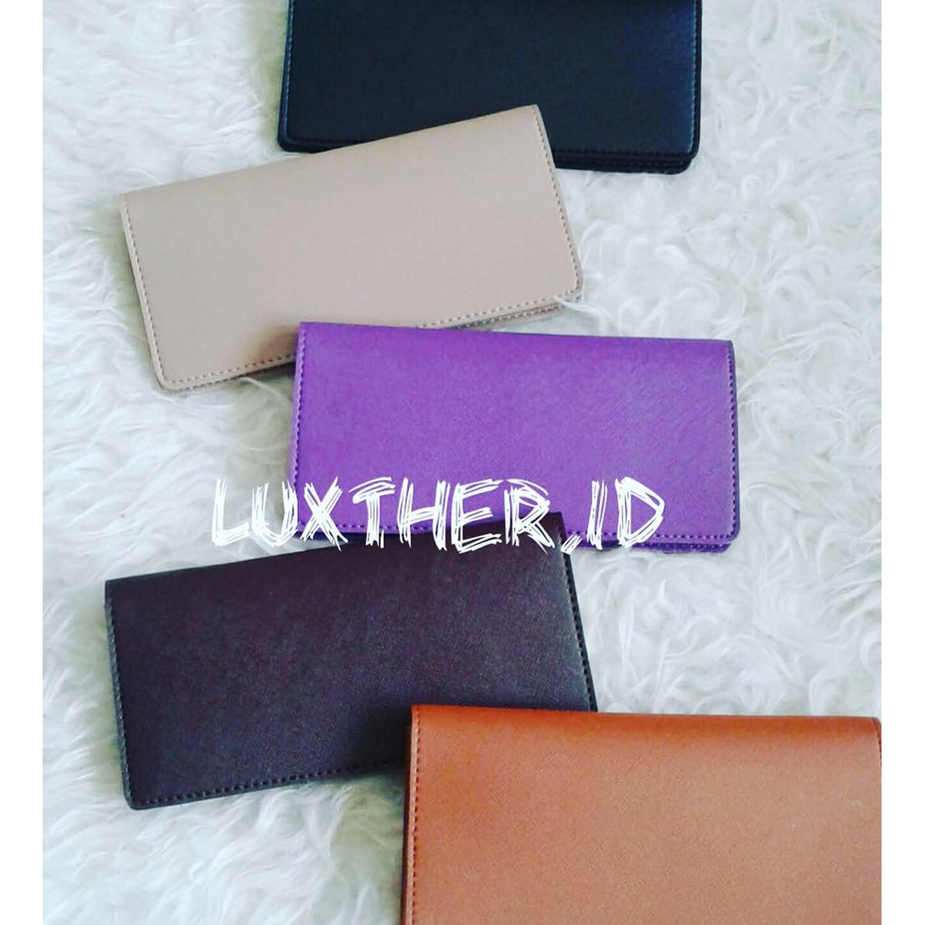 LUXTHER - Long Wallet / dompet wanita / dompet kartu / dompet / dompet murah / dompet tipis