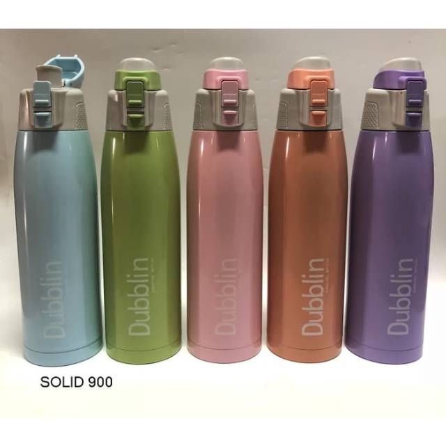 Tempat air minum /Termos Dubblin Solid 900 ML