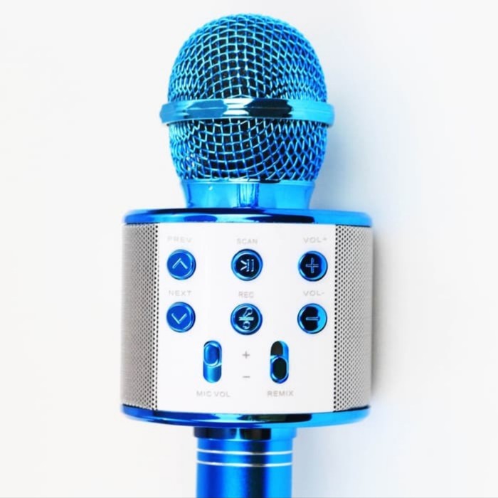 Microphone Wireless Bluetooth Karaoke praktis tanpa ribet