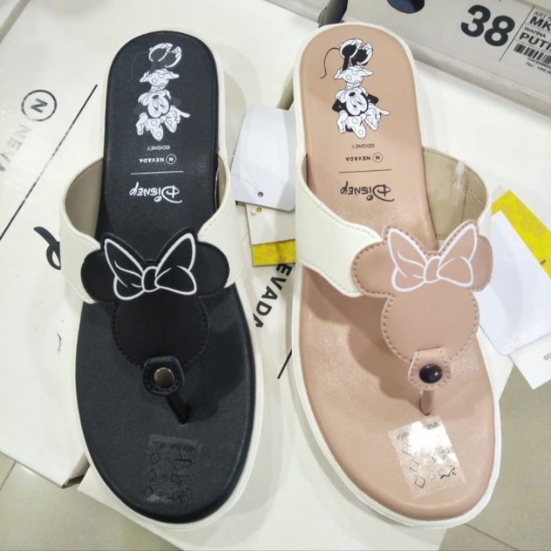 Disney x Nevada | Disney Sandal | Disney jepit | Sandal wanita