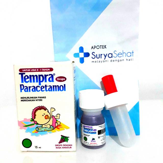 Tempra Drops 15ml - Tempra Sirup 60ml - Tempra Forte 60ml