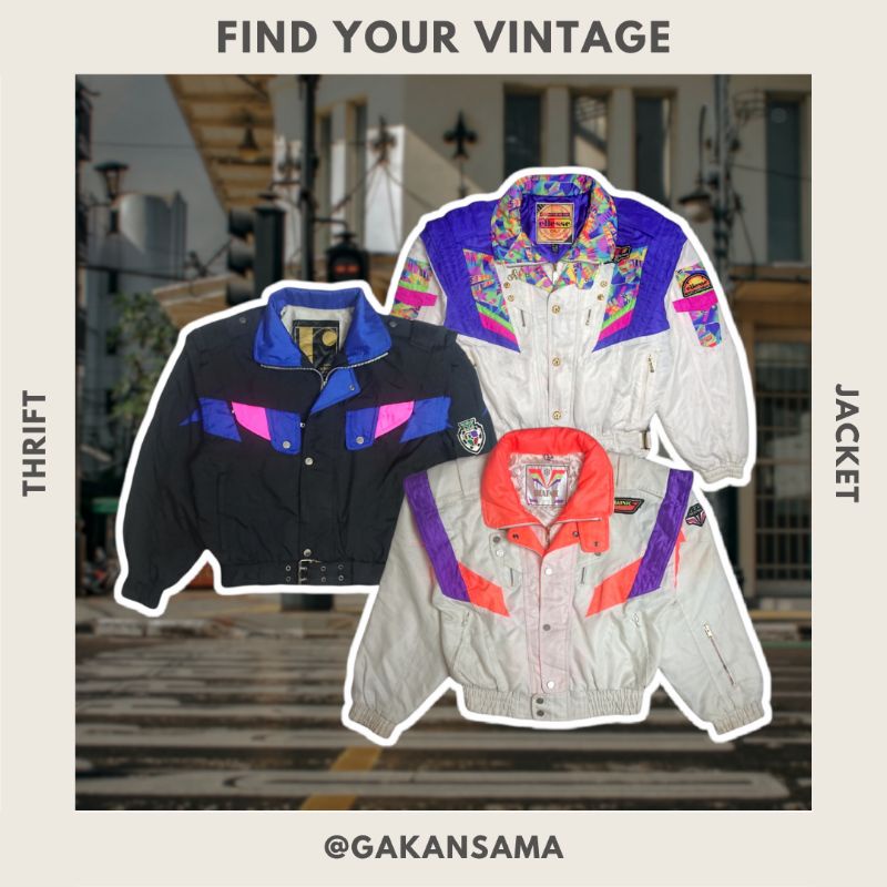 Jaket Vintage Salomon