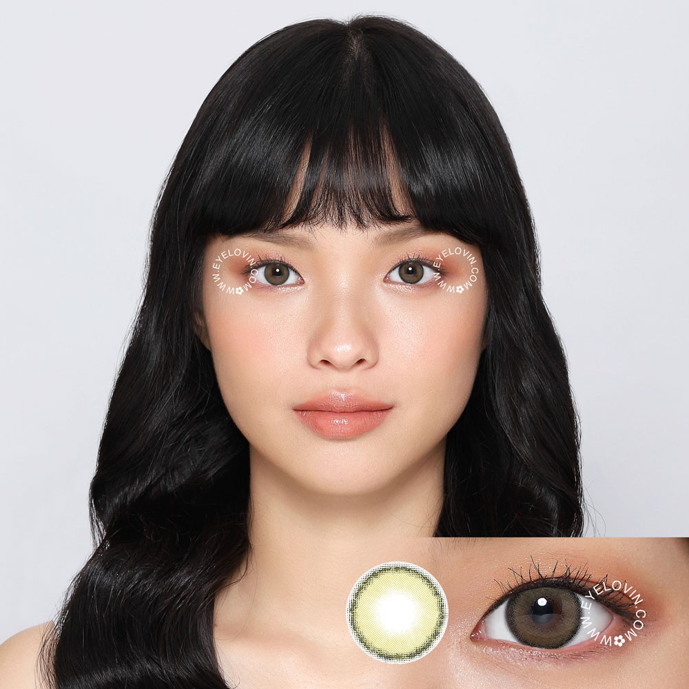 Eyelovin Softlens Eos Idol Roze Olive Green Shopee Indonesia