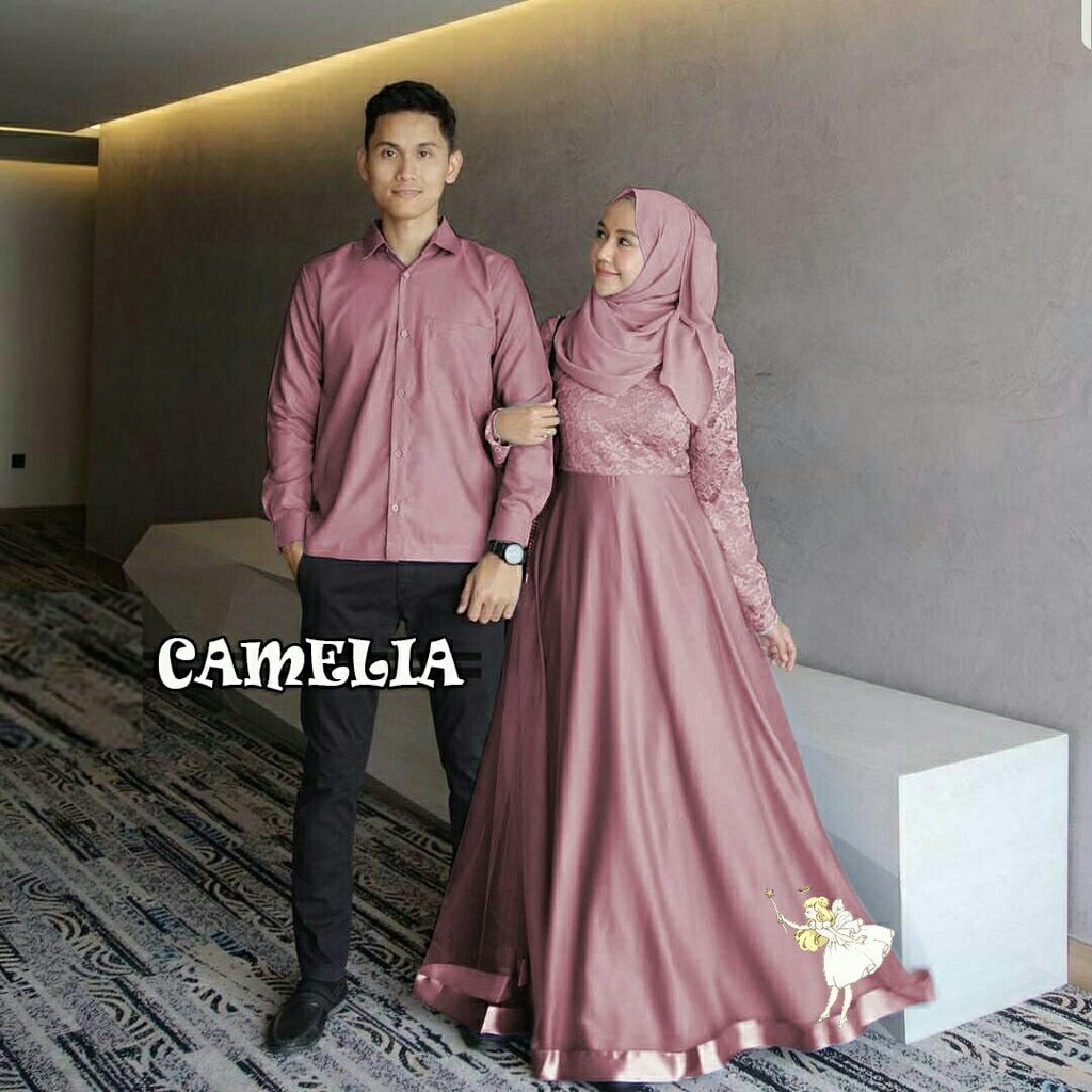 Couple Muslim Melia - Baju pasangan Terbaru