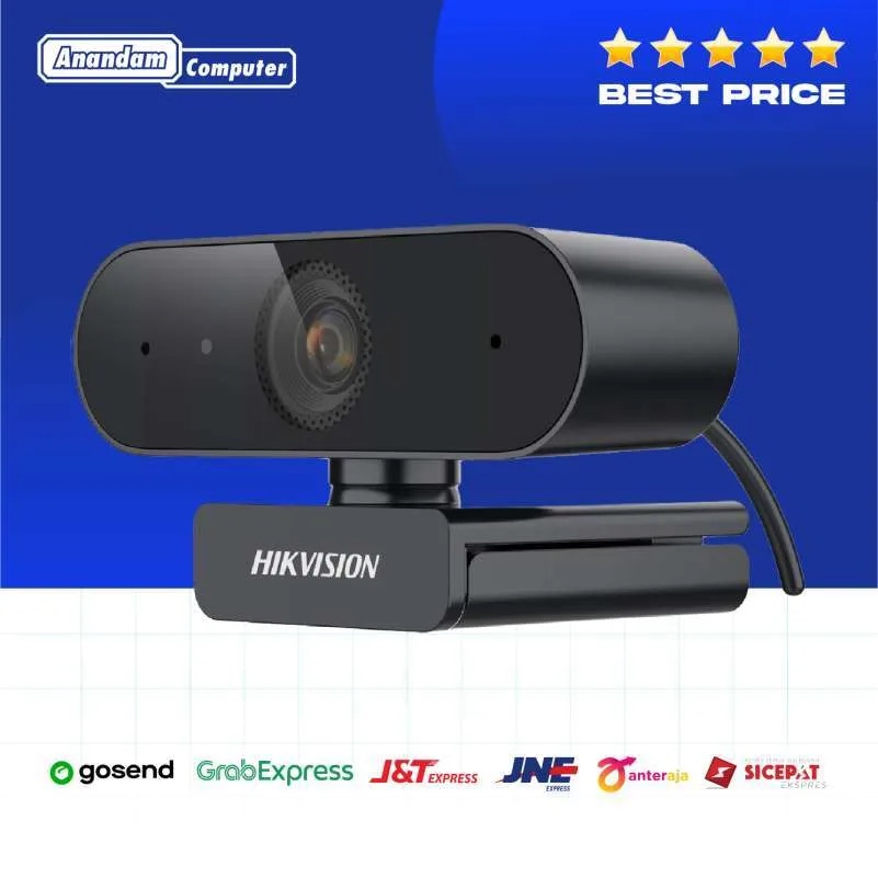 WEB CAM HIKVISION DS-U02 Full HD FHD 1080p Built-in Microphone Webcam