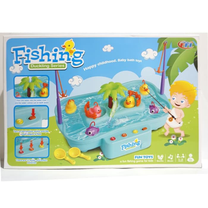 Mainan FISHING GAME Elektronik - Fishing Duckling Series FU-1116