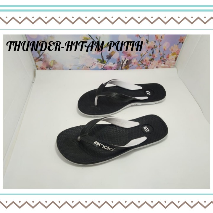 SENDAL SLIPPER PRIA DEWASA - SANDAL DISTRO PRIA ANDO THUNDER 38-42