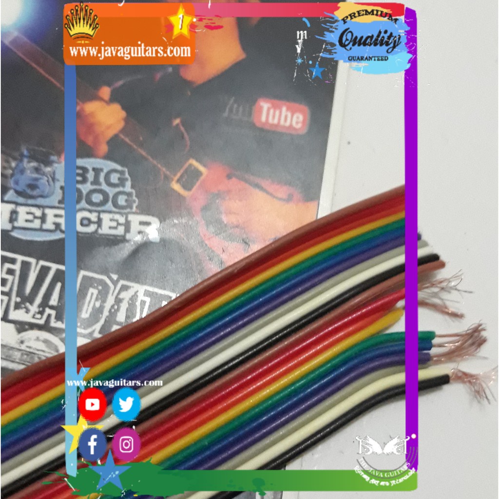 Jual Kabel Pelangi P Pin Pin Flat Rainbow Cable W P Dalam