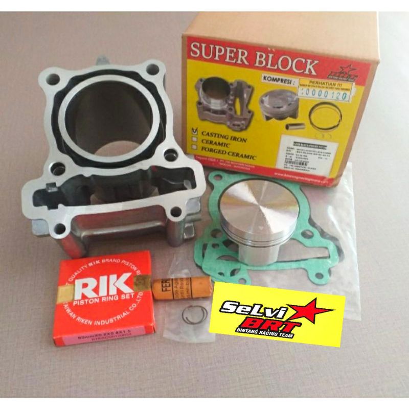 Blok brt original Jupiter mx vixion R15 lama xabre mx 135 new mx king