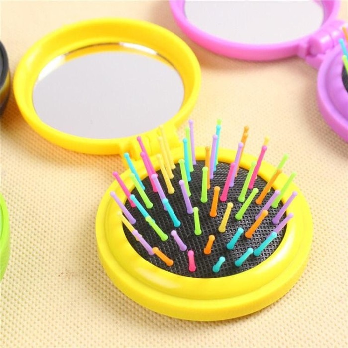 Mini Comb Portable / Sisir Mini Rainbow Portable